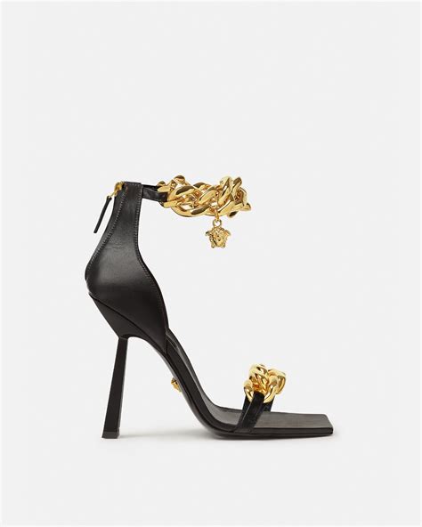 versace heel sandals